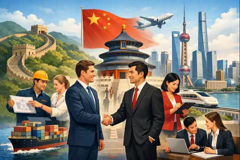 Lire la suite à propos de l’article Chinois professionnel et business : guide complet pour travailler avec la Chine