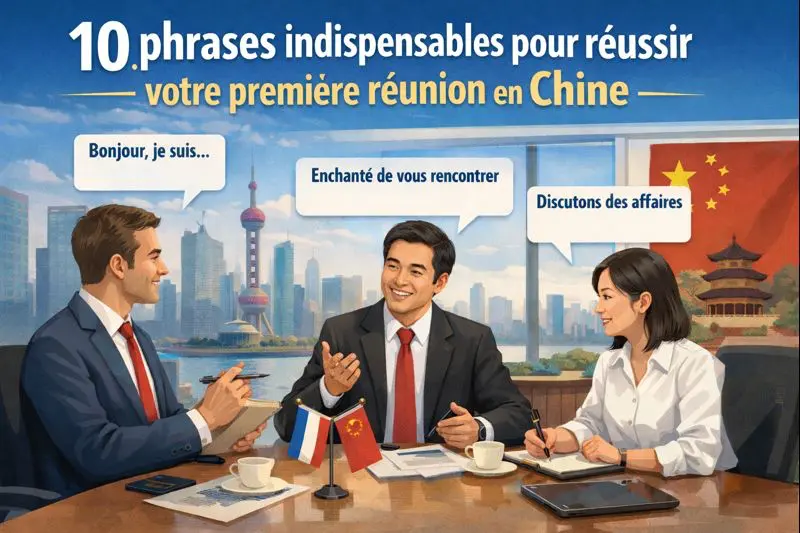Lire la suite à propos de l’article 10 Phrases Indispensables pour Réussir votre première réunion en Chine